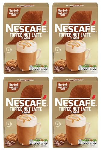 4 X NESCAFE Gold Mix Coffee Boxes Fresh Stock (Toffee Nut Latte)