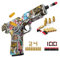 Toy Gun, Plastic Shell Ejecting Pistol Blaster with Soft Foam Bullet&Magazine, Kids Educational Gadget Shooting Game, Birthday Stocking Filler Xmas Gift/Present for Children Boys Girls Teenager