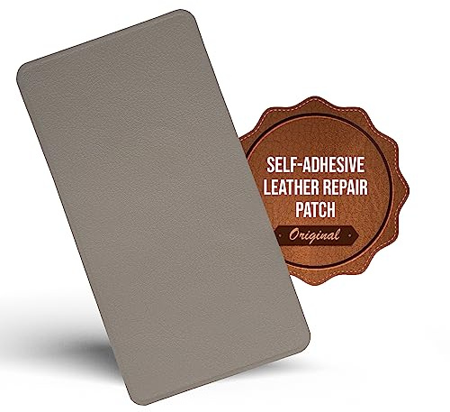 Leather Repair Patch Self Adhesive for Sofa, Car Seat – Taupe 20×10cm | The original all‑in‑one leather repair kit by MastaPlasta – upholstery‑quality, made in the UK; no tools needed
