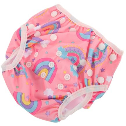 SAFIGLE Schwimmwindeln Für Junge Mädchen Verstellbar Und Atmungsaktive Und Wiederverwendbare Badehose Für Schwimmbad Und Strand Schützt Vor Leckagen Bequem Und Niedlich