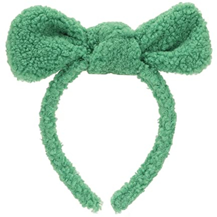 Bandeau de Maquillage, Bandeau de Maquillage avec Nœud pour Femme, pour le Bain, le Sport, les Soins de la Peau, Réglable avec un Nœud Doux et Doux, Bandeaux, Lavage