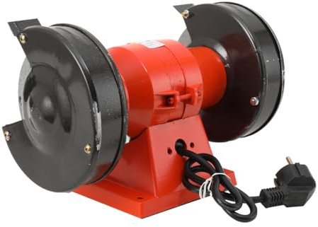 SUDEG Doppelschleifer, Schleifmaschine Schleifgerät 150 Watt, Drehzahlstufe 0-2800 U/min, Schleiffläche-Ø: 125 mm