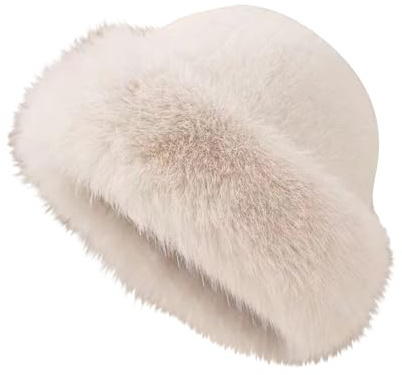 Hats for Women UK Clearance Ladies Winter Hats Today's Deals,Warm Windproof Plush Velvet Hat Thick Ear Protection Caps Outdoor Hunting Hiking Thermal Faux Fur Hats Wool Hats for Christmas