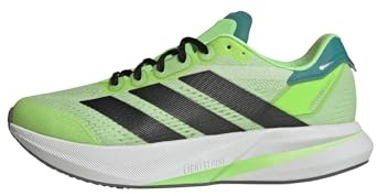 adidas Herren Duramo Speed 2 Running Shoes Laufschuhe, Lime Burst/core Black/Pure Teal, 44 2/3 EU