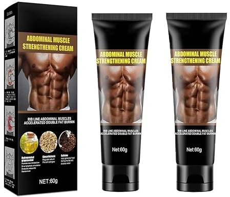 Magkräm 60 g, fettförbrännare varm kräm, förbränning av kroppsfett, magkräm anti-cellulitkräm, magformnings- och värmekräm