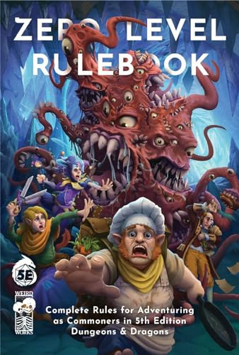 Zero Level Rulebook for 5E (Fifth Edition Fantasy)