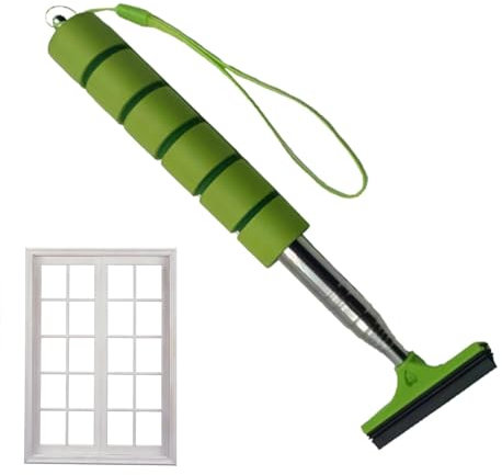 Essuie-glace de rétroviseur de voiture, essuie-glace de rétroviseur de voiture rétractable - Raclette télescopique rétractable pour miroir de voiture à longue tige - Petit nettoyeur de raclette de vit