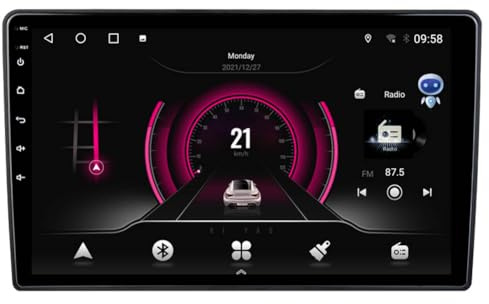 9 pollici Touch Screen Car Stereo Android 15 Wireless Carplay per Renault Twingo 2014-2024 Con Navigazione GPS WiFi Radio FM Bluetooth Auto Multimedia Radio Video Player (DT40 4+64GB)