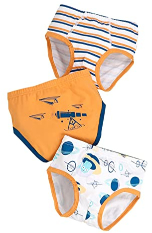 Traspirante Morbido Mutande Bambino per Bambini per Bambini 3 Pezzi Pantaloni per Bambini Mutande morbide Slip Car Cartoon Stampa Pantaloni per Bambini Mutande per Ragazzino (I, 7-8 Years)