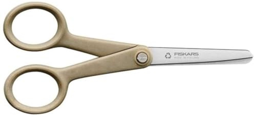 Fiskars ReNew Tijeras para manualidades, Longitud: 13 cm | Acero inoxidable reciclado/plástico, hecho de materiales 100 % reciclables, 1062546