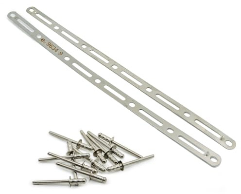 LeoVince avgassystem-nitset nitremsband med nitar reservdel | OEM 088104001R, omfattning 12 nitar