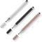 AWOGIPD Set de 3 stylets compatibles avec iPhone, iPad et tous les appareils à écran tactile : tablette, Android, ordinateur portable - Noir, Rose,Blanc