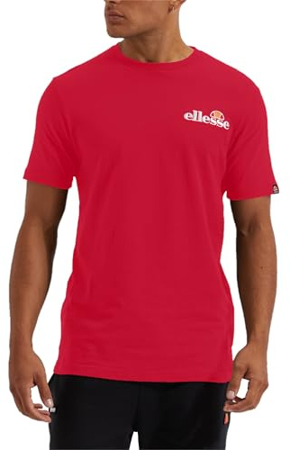 Ellesse Herren Voodoo T-Shirt, Rot, XS EU