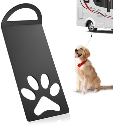 Placa de Ancla de Suelo para Perros, Anclaje de Suelo para Perros Pequeños Medianos y Grandes, Placa de Suelos para Cachorros Mascotas, Jardín, Camping, Playa, Césped y Exterior