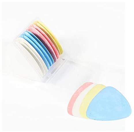 SHUOCONG 10Pcs Fabric Chalk Tailors Erasable Dressmaker Sewing Markers Diy Patchwork Clothing Pattern Tool Needlework Accessories(E)