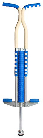 POENVFPO Pogo Stick, Zancos para Saltar para Niños y Adultos para Ejercicios Al Aire, Gimnasio, Deportes, con de Espuma Antideslizante, y Material de Suela Antideslizante, Carga Máxima (Black)