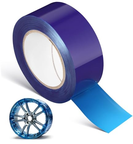 BETOOKY Rim Protector Autoadesivo per Cerchioni Auto in PE Blu Forte Adesione e Protezione AntiGraffio, per Ruote e Mozzi Auto, Stile Moderno e Funzionale