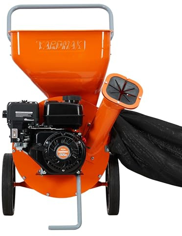 YARDMAX YW6065 2-in-1 Chipper, Orange