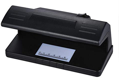 UV Falschgeld-Detektor, 4W Währungsdetektor Geldscheinprüfer mit AA-Batterien Betrieben Falschgeld Prüfgerät von Geldscheinen