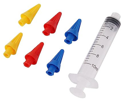 Inge Ear Wax Removal Syringe | Professional Ear Cleaner Syringe | Includes 6 x Quad Stream Tips