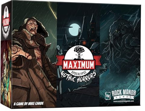 ROCK MANOR GAMES Maximum Apocalypse Gothic Horrors 2nd Edition