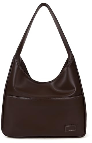 ACUYE Leather Tote Bag for Women Large Slouch Hobo Bags Shoulder Purse Work Travel Tote Handbag