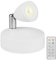 DONGKER Wireless LED Spotlight,Indoor Plant Up Lights with Remote Control & Rotatable Lights Head,3 Color Temperatures, Battery Operated for Plant Wall Art,Artwork Dartboard（not Include 3AAA Battery