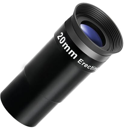 Oculare grandangolare da 20 mm eretto con rivestimento multiplo per migliorare la chiarezza