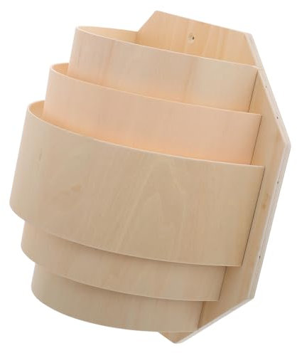PRETYZOOM Paralume Lampada Sauna in Legno Di Tiglio Resistente Alte Temperature Traslucido e Leggero Accessorio Facile Da Installare Per Illuminazione Soffusa in Sauna e Bagno Di Vapore