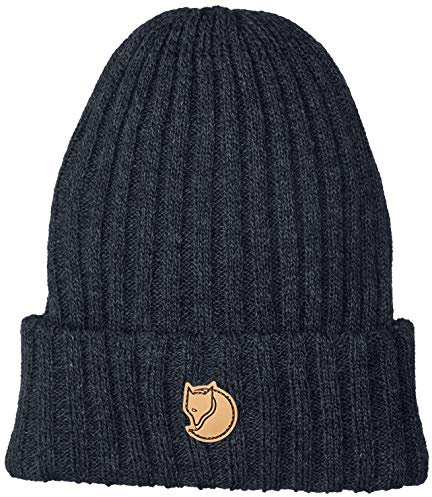 Fjällräven Herren Byron Hat DoppelstrickMütze, Graphite, Einheitsgröße EU