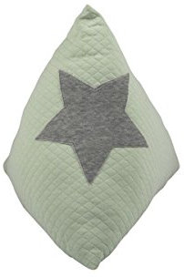 LOTTAS LABLE 18300-22 Jersey Dreieck-Kissen Stern soft green