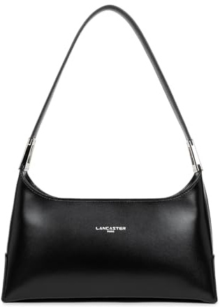 LANCASTER Sac porte epaule en cuir Ref 54230 noir