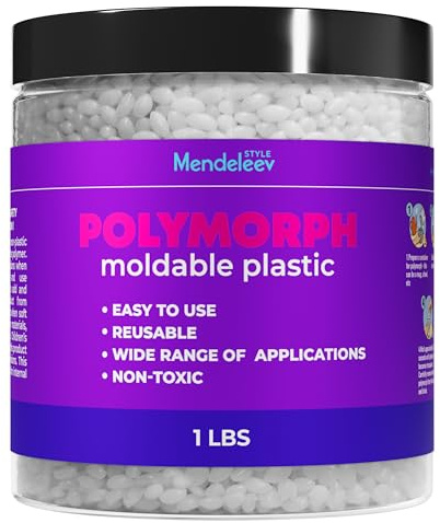 450 g de billes en plastique polymorphe moulables en granulés thermoplastiques fondants