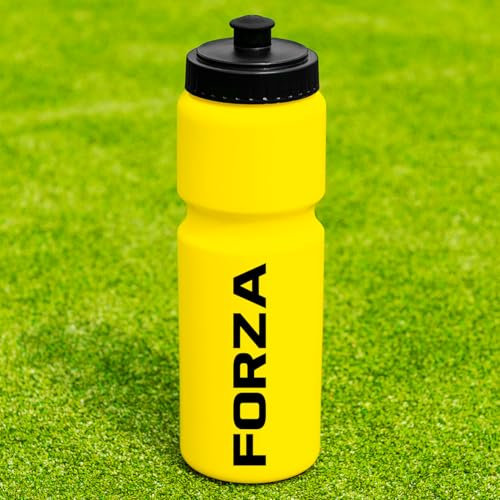 FORZA 750ml Sports Water Bottle | BPA-Free Water Bottles with Durable, Easy-Squeeze Design – Multiple Colours Available (Pack of 1, Yellow)