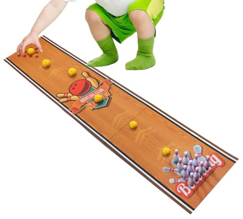 Tischballspiel – kompakte Aktivität im geschlossenen Zustand Multiplayer, Curling-Spiel mit Golfball für Schreibtisch – für Jugendliche Freunde Kinder Klassenkameraden Wohnzimmer Schlafsaal