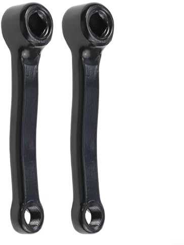 Helilyco Manivela de bicicleta, brazo de manivela de bicicleta resistente para ciclismo al aire libre y equipo de entrenamiento de gimnasio en interiores, brazo de manivela resistente (manivela
