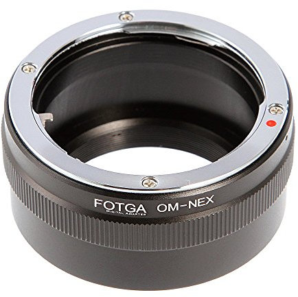Anello adattatore per obiettivo Olympus OM su fotocamera Sony E-Mount, in alluminio e ottone, struttura anodizzata, supporta messa a fuoco infinita e misurazione, solo messa a fuoco manuale