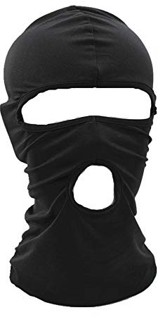 WYSUMMER Cagoule à 3 trous pour visage complet, cagoule fine pour homme et femme pour moto, vélo, chasse, cyclisme, casquette de ski, Taille unique