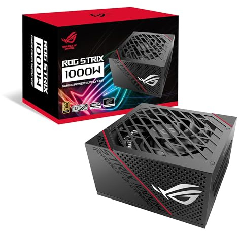 ASUS ROG Strix 1000W Gold-Netzteil (1000 Watt, 0dB-Kühlung, ATX12V, 80-Plus-Gold)