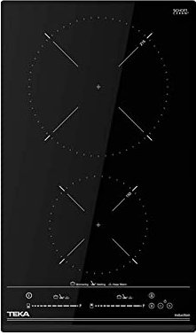 TEKA Placa Modular de Inducción 30 cm, 2 Zonas, Touch Control Multislider, Power Plus, Stop & Go, Modo Silencio, Modelo IZC 32310 MSP