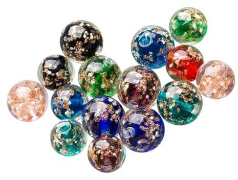 CORHAD 40 perline luminose in per braccialetti che illuminano al buio europee perline sfuse