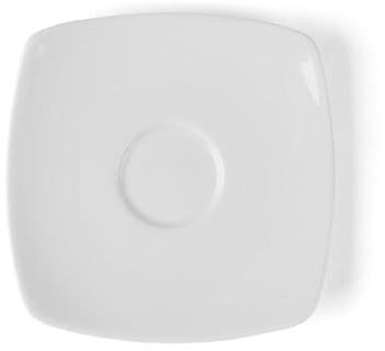 Holst porslin FD 013 porslin fat 13 cm fyrkantig M38 vit 13 x 13 x 1,5 cm 6 stycken