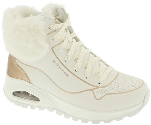 Skechers Sneaker Uno robuste Autunnali Bianche Luccicanti