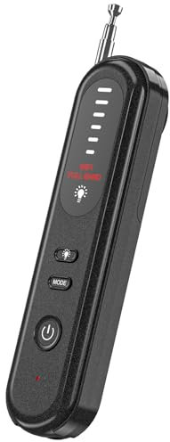 Aroeally Hidden Camera Detector - Hidden Device GPS Detector, Bug Detector, Rf Wireless Scanner, Camera Detector for Hotels, Home, Office, Travel
