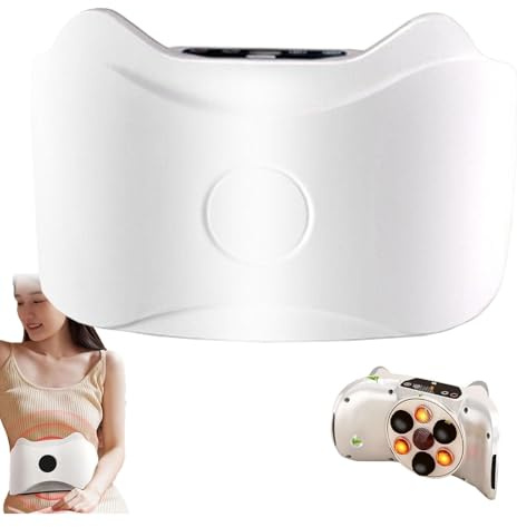 McbeAn Appareil De Massage Abdominal Électrique sans Fil, 4 Modes De Massage, Vibrations Et Accélération De La Combustion des Graisses, pour Une Digestion Optimale Et Un Ventre Plat