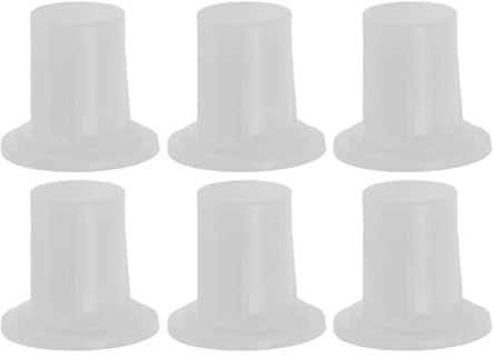 COOPHYA Tapones Laterales de Plástico Blanco para Patines en Línea, 40 Piezas Duraderas Compatibles Patines, Accesorios Esenciales para Ruedas y Ejes
