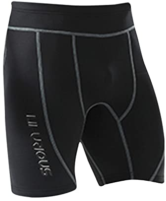 kowaku 2mm Men Neoprene Shorts Wet Suit Trunks Water Surfing Keep Warm Scratch Resistant Underwater Swimming Wetsuit Pants for Kayaking Sports, M