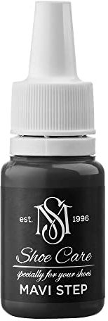 MAVI STEP Express Color Leather & Canvas Paint for Recolouring Furniture, Couches, Shoes, Purses - Colour Shoe, Sneaker & Couch Restorer Dye - 114 Light Grey, 10 ml / 0.34 oz