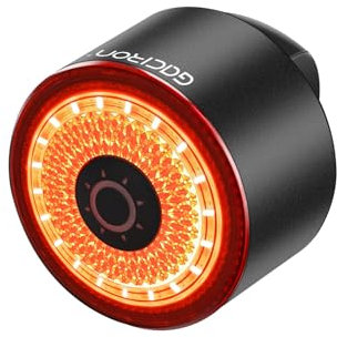 Gaciron Loop-100 Luce Posteriore Bici,Con Sensore Di Frenata Intelligente,Luci Bici In Lega Alluminio Con Supporto Magnetico,100lm Alta Luminosità,Luci Bicicletta Led Ricaricabile