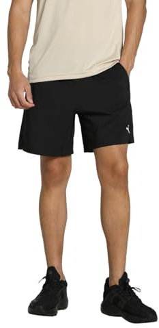 PUMA Unisex M TAD Essentials 7 Woven Short Gewebte Shorts, PUMA Black, XL